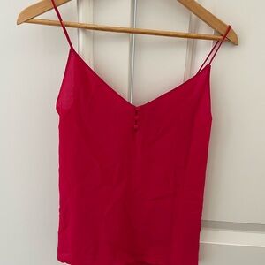 Massimo Dutti Silk Sleeveless Blouse Cami small